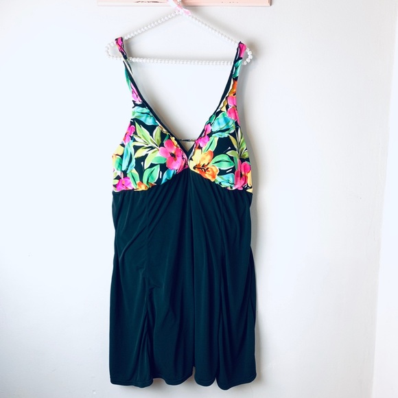 size 22 swim dress